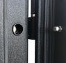 входная металлическая дверь Кондор Изотерма Серебро с зеркалом